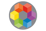 Rainbow™ Polygons Circular Carpet