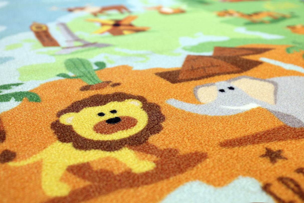 Animals & Places of the World Carpet