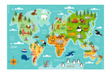 Animals & Places of the World Carpet