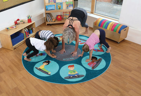 Yoga Position Carpet