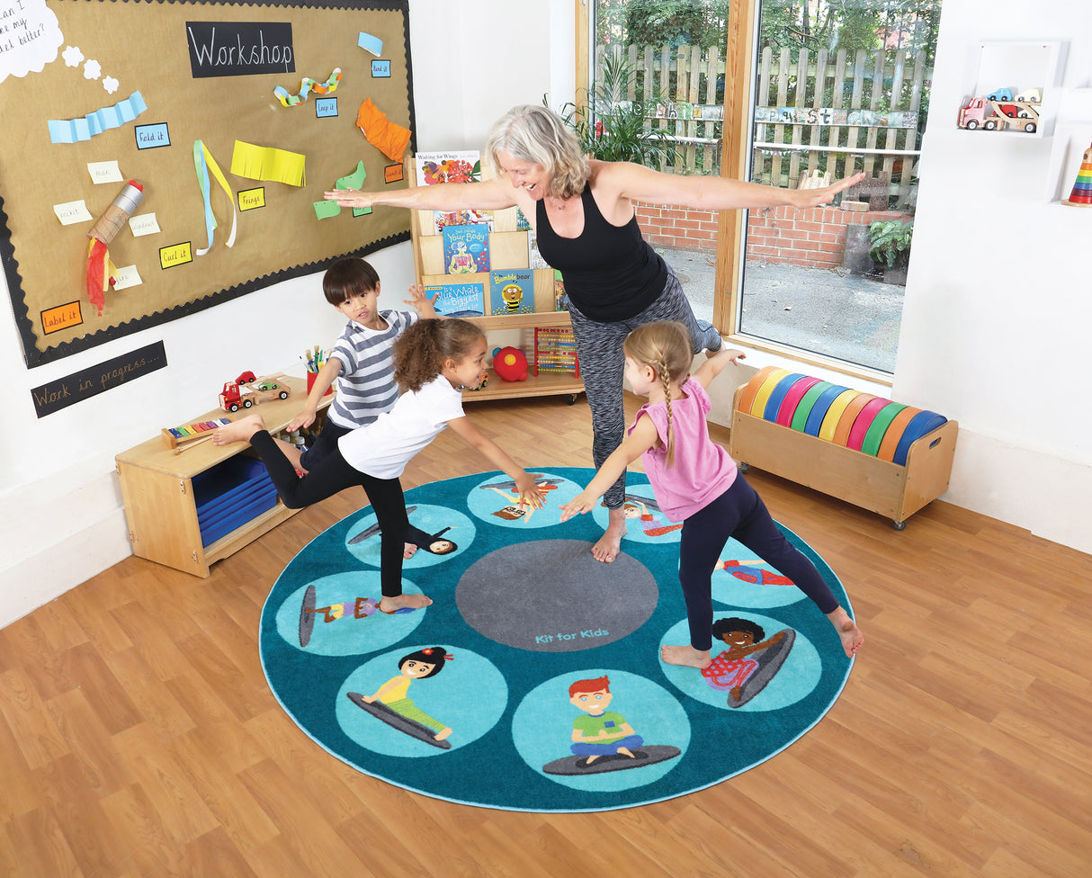 Yoga Position Carpet