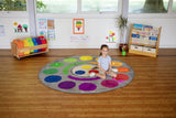Rainbow™ Colour Wheel Carpet
