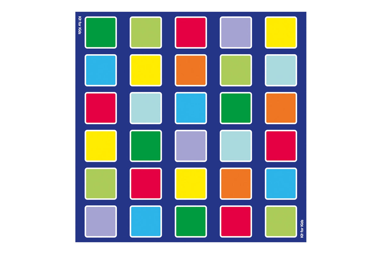 Rainbow™ Squares Large Placement Carpet