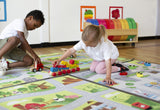 Small World Road Map Set 1 Indoor/Outdoor Carpets