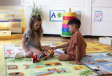 Small World Road Map Set 2 Indoor/Outdoor Carpets