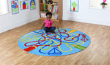 Rainbow™ Colour Tubes Carpet