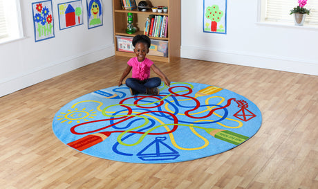 Rainbow™ Colour Tubes Carpet