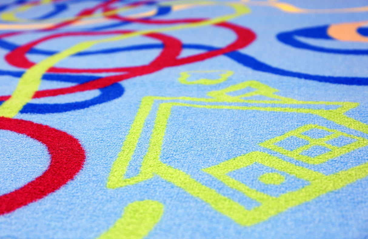 Rainbow™ Colour Tubes Carpet