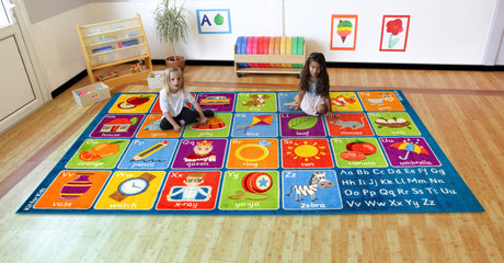 Alphabet Placement Carpet