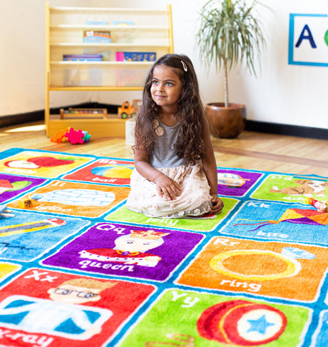 Alphabet Placement Carpet