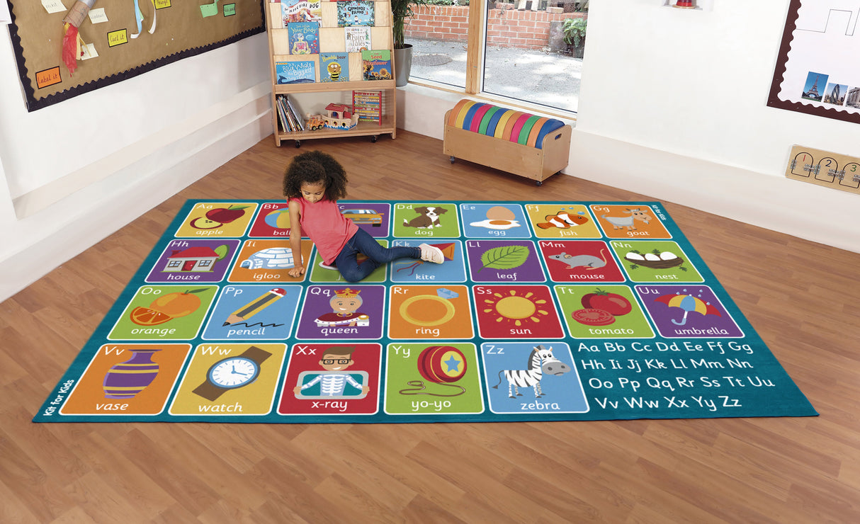 Alphabet Placement Carpet