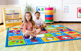 Square Alphabet Carpet
