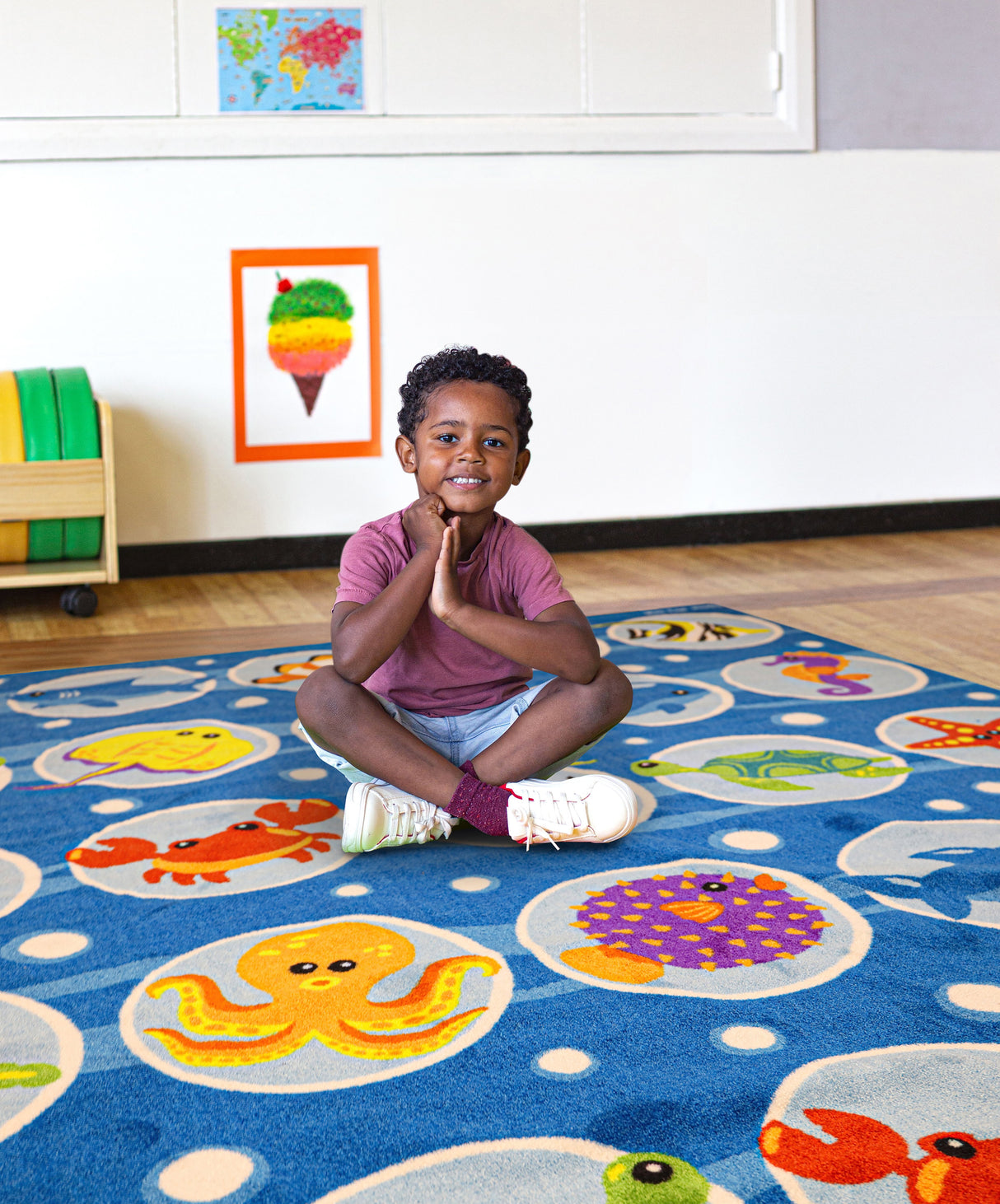 Under the Sea™ Large Square Carpet