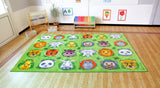 Animal Conservation Rectangular Placement Carpet