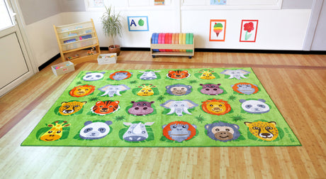 Animal Conservation Rectangular Placement Carpet