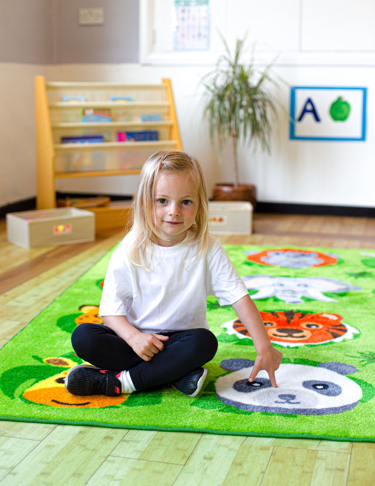 Animal Conservation Rectangular Placement Carpet