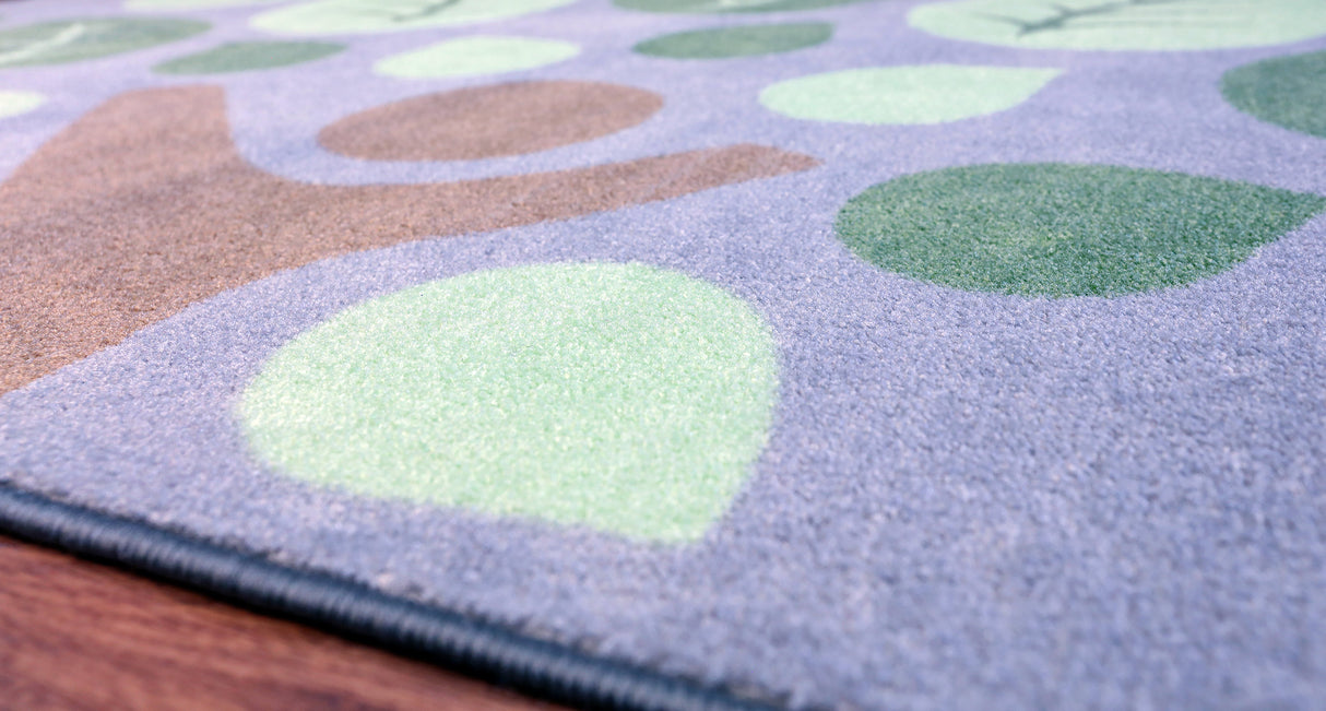 Natural World™ Semi-Circle Leaf Placement Carpet