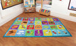 German Alphabet Carpet