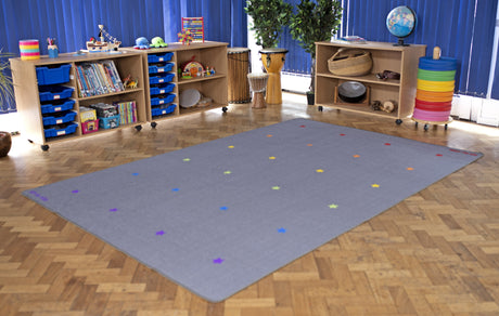 Essentials™ Rainbow Stars Indoor/Outdoor Carpet