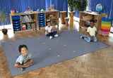 Essentials™ Rainbow Stars Indoor/Outdoor Carpet