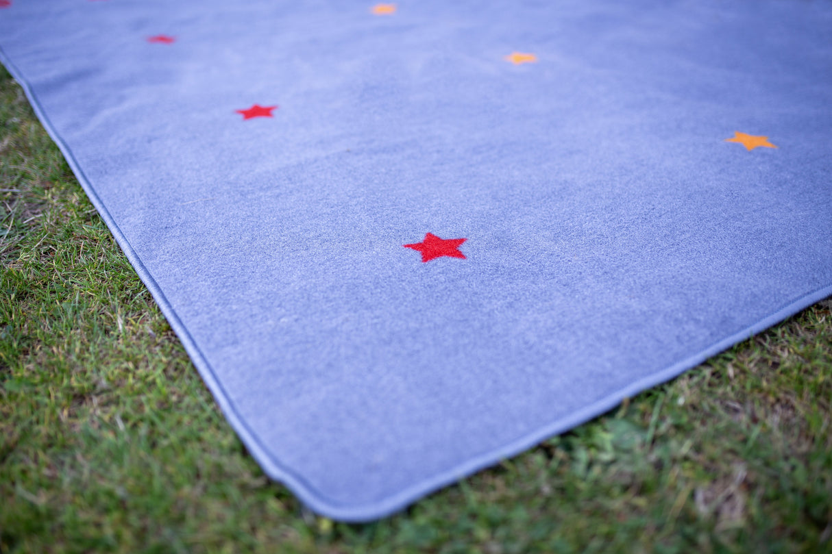 Essentials™ Rainbow Stars Indoor/Outdoor Carpet