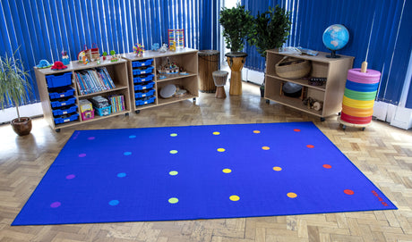 Essentials™ Rainbow Spots Indoor/Outdoor Carpet