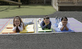Essentials™ Rainbow Squares Indoor/Outdoor Carpet