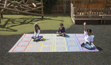 Essentials™ Rainbow Squares Indoor/Outdoor Carpet
