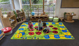 Back to Nature™ Chloe Caterpillar Number & Literacy Carpet