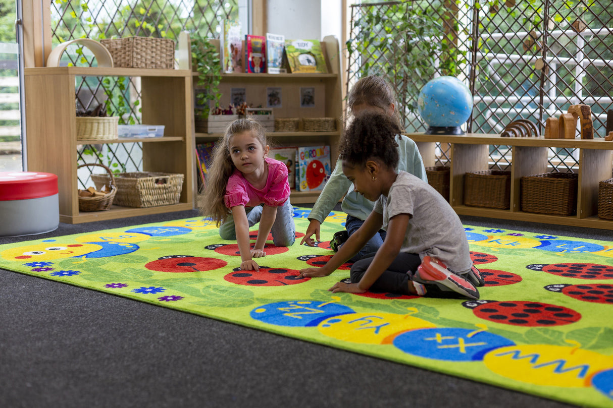 Back to Nature™ Chloe Caterpillar Number & Literacy Carpet
