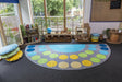 Lake Large Semi-Circle Placement Carpet