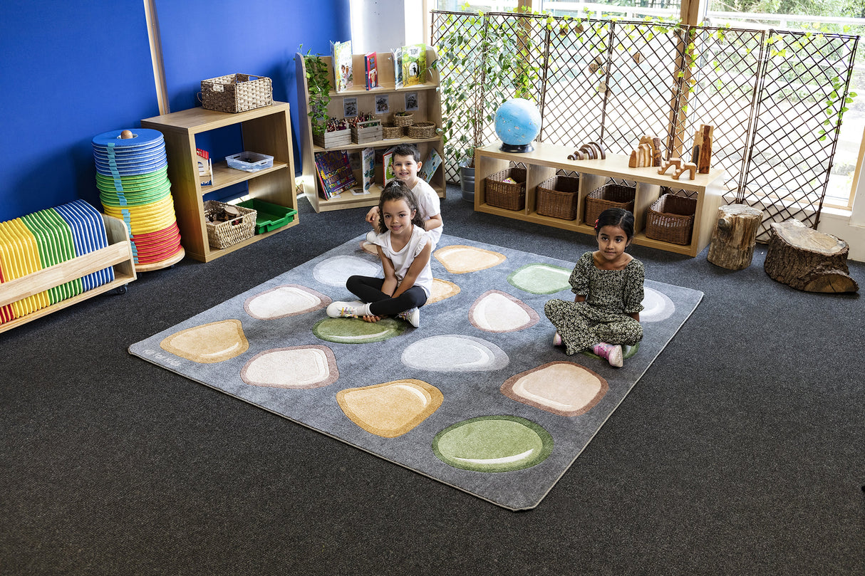 Natural World™ Carved Pebble Placement Carpet