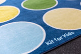 Lake Circles Rectangular Placement Carpet