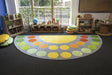 Safari Large Semi-Circle Placement Carpet