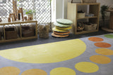 Safari Large Semi-Circle Placement Carpet