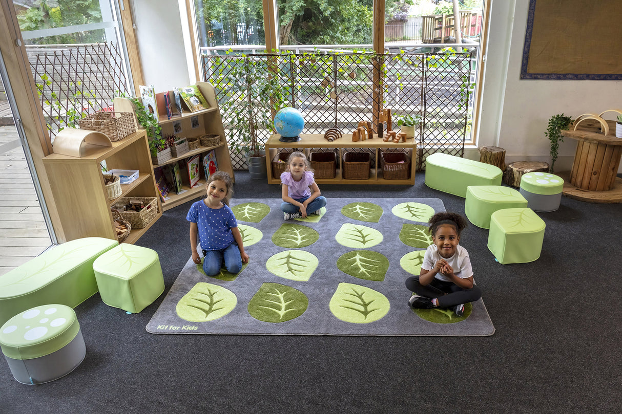 Natural World™ Carved Leaf Placement Carpet