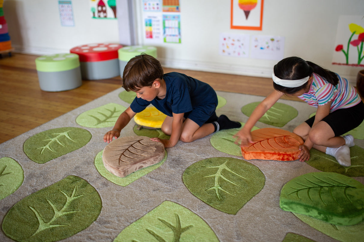 Natural World™ Carved Leaf Placement Carpet