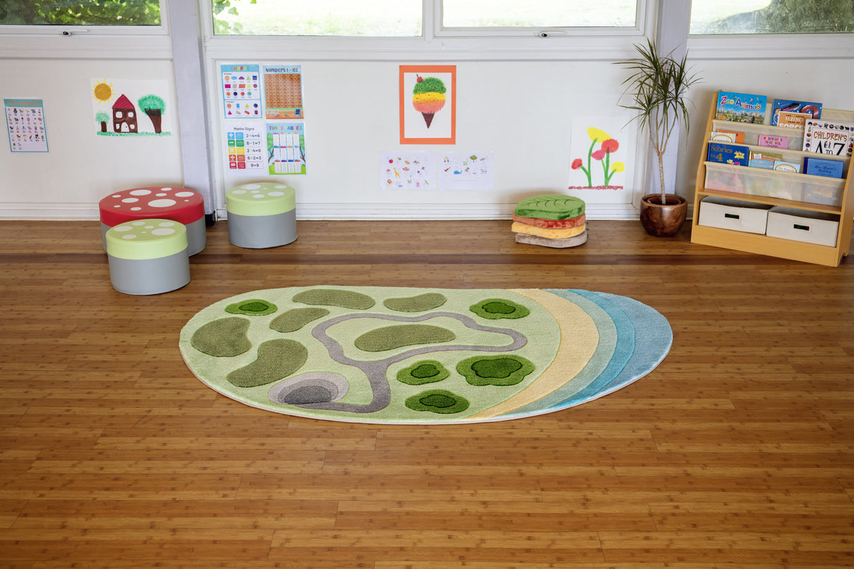 Shoreline Super Deluxe Carved Carpet