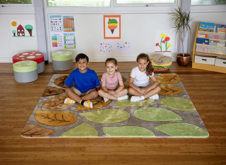 Seasonal Leaves Super Deluxe Carved Carpet