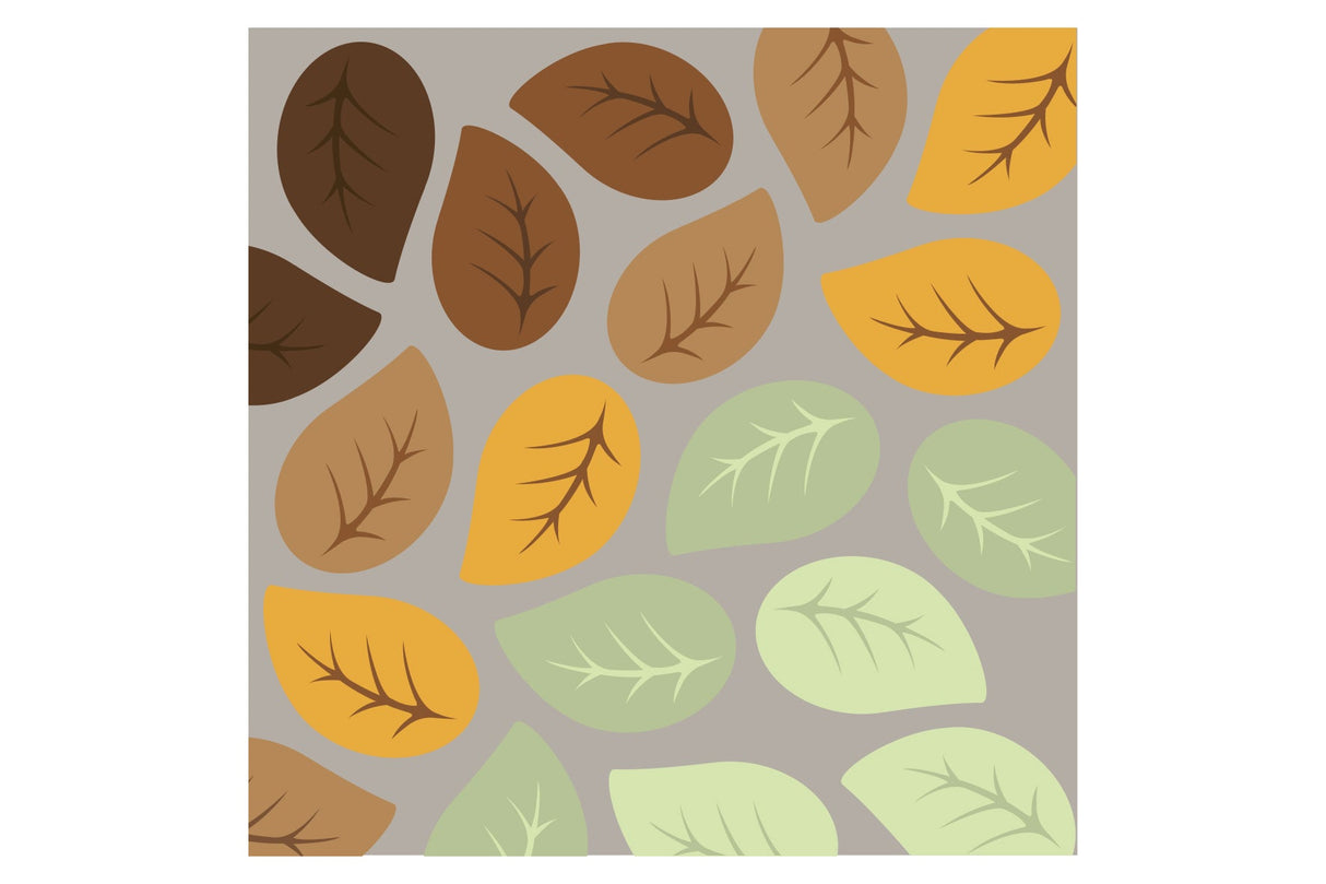 Seasonal Leaves Super Deluxe Carved Carpet