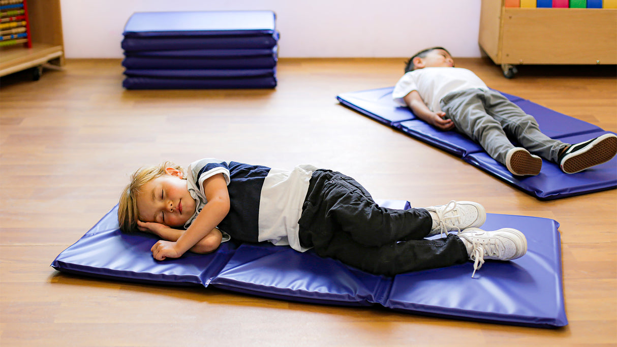 Folding Rest Mats - Blue